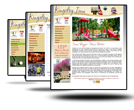 The City of Kingsley is Now World Wide